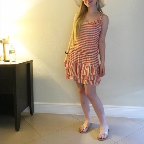 Retro Drop-Waist Striped Sundress - Picture 5 of 11
